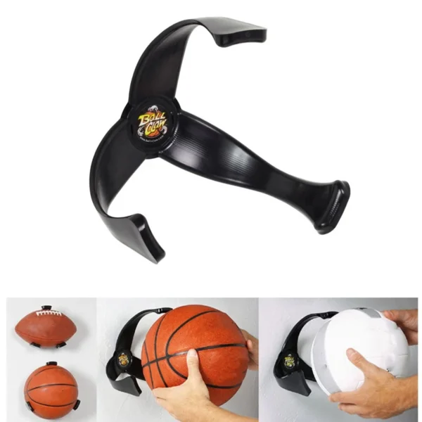 2024 Top Three Claw Basketball Wall Mount Holder Claws Ball Display Rack Soccer Football Sports Ball Storage Space Saver Rack - Image 5