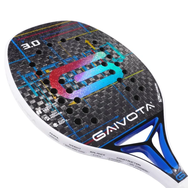 Gaivota3.0 2024 Beach tennis racket 12K carbon+backpack - Image 4