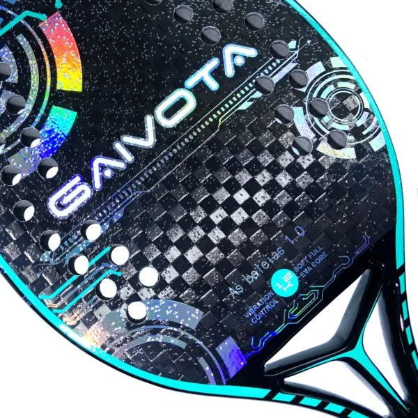 GAIVOTA beach Tennis racquet 12K rough surface+backpack - Image 3