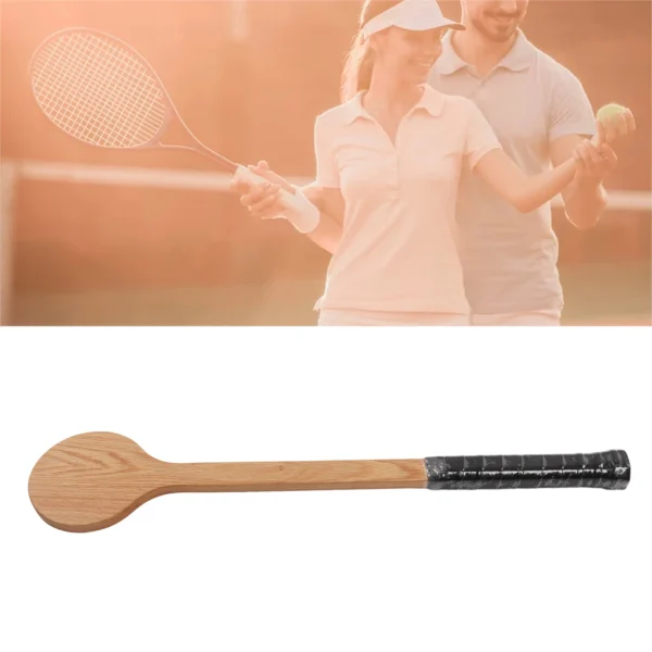 Tennis Pointer Spoon Wood Sweet Pointer Trainer Racket Swing Practice Training Aid with Storage Bag for Sports - Image 6