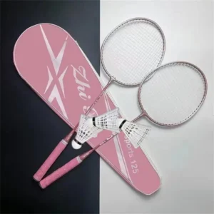 Outdoor Badminton Racket Have Toughness Suitable For Beginners Anti-skid Shock Absorption Comfortable Grip Impact Resistance