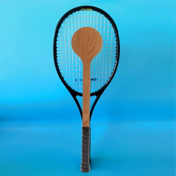 Tennis Pointer Spoon Wood Sweet Pointer Trainer Racket Swing Practice Training Aid with Storage Bag for Sports - Image 4